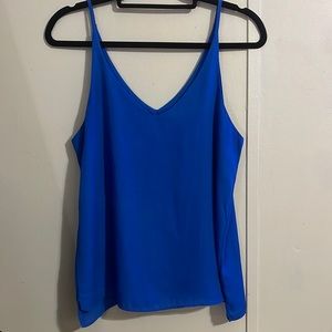 Dressy Blue Tank Top 💙